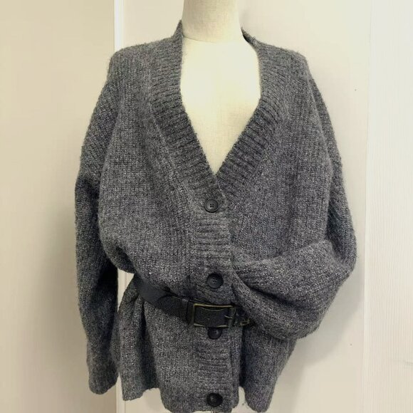 GRAY OLD NAVY~ Oversized Cardigan (XXL) - Picture 1 of 9